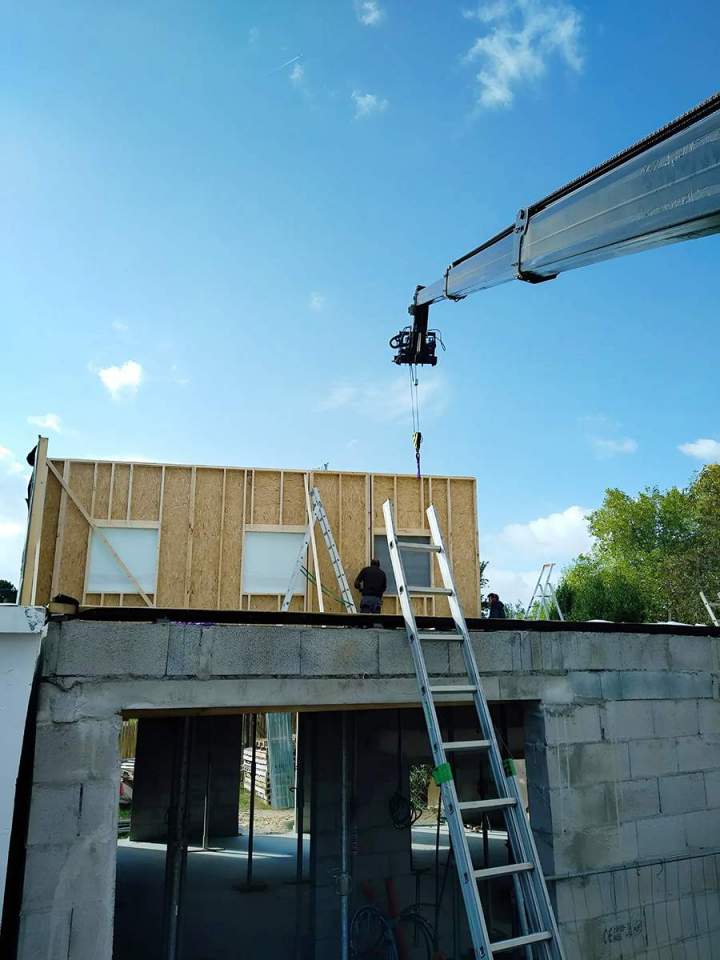 Surélévation de maison Nort-sur-Erdre